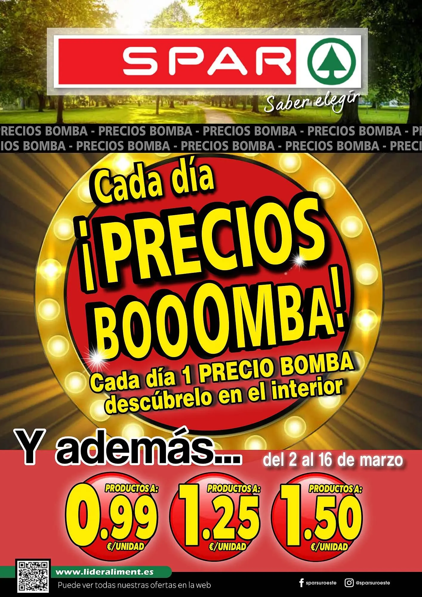Catálogo de Folleto SPAR 2 de marzo al 16 de marzo 2026 - Página 1