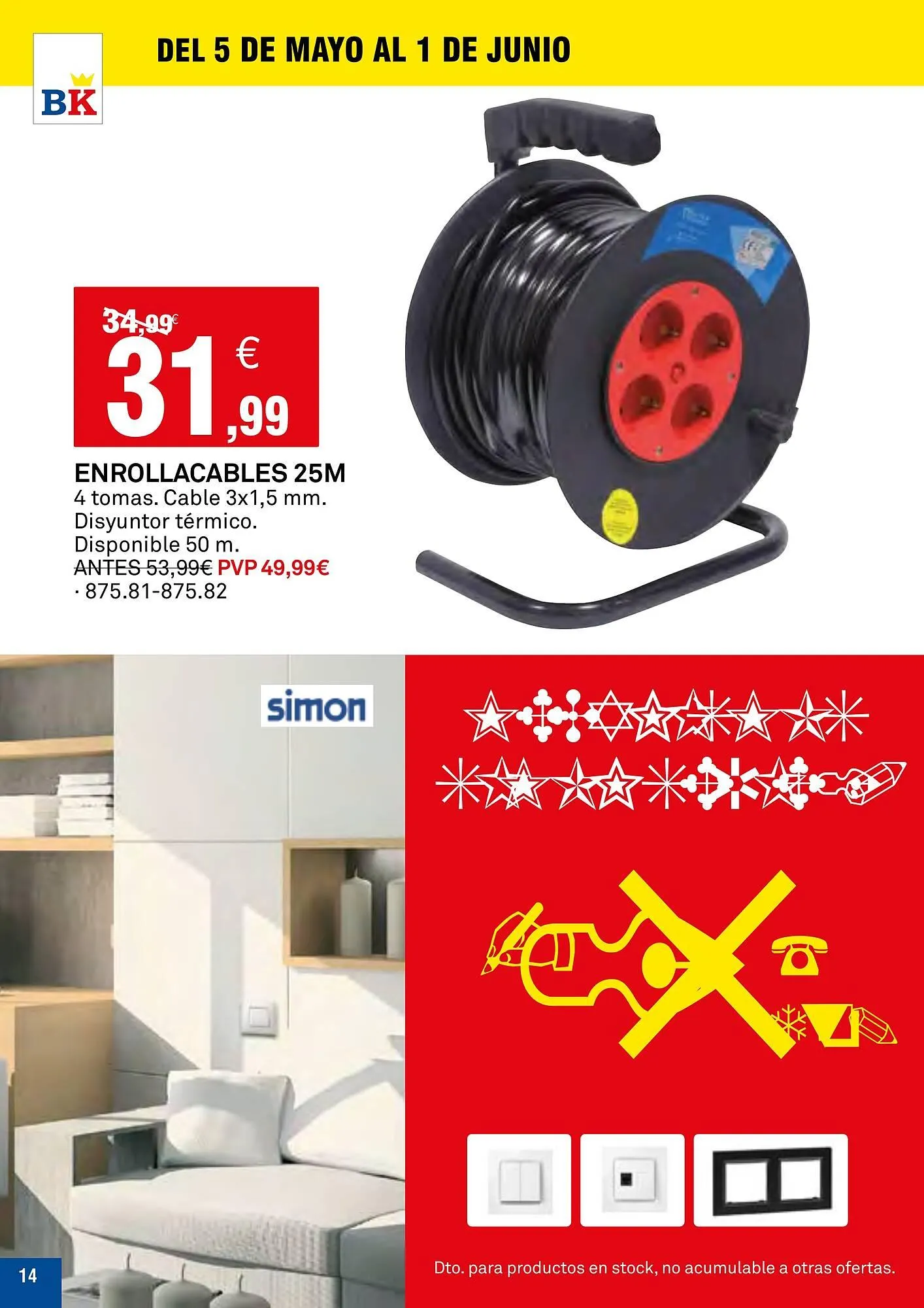 Catálogo de Folleto Bricoking 5 de mayo al 1 de junio 2025 - Página 14