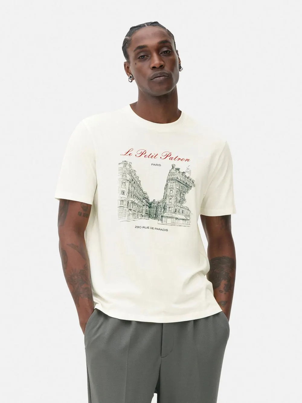 Camiseta con estampado «Paris»