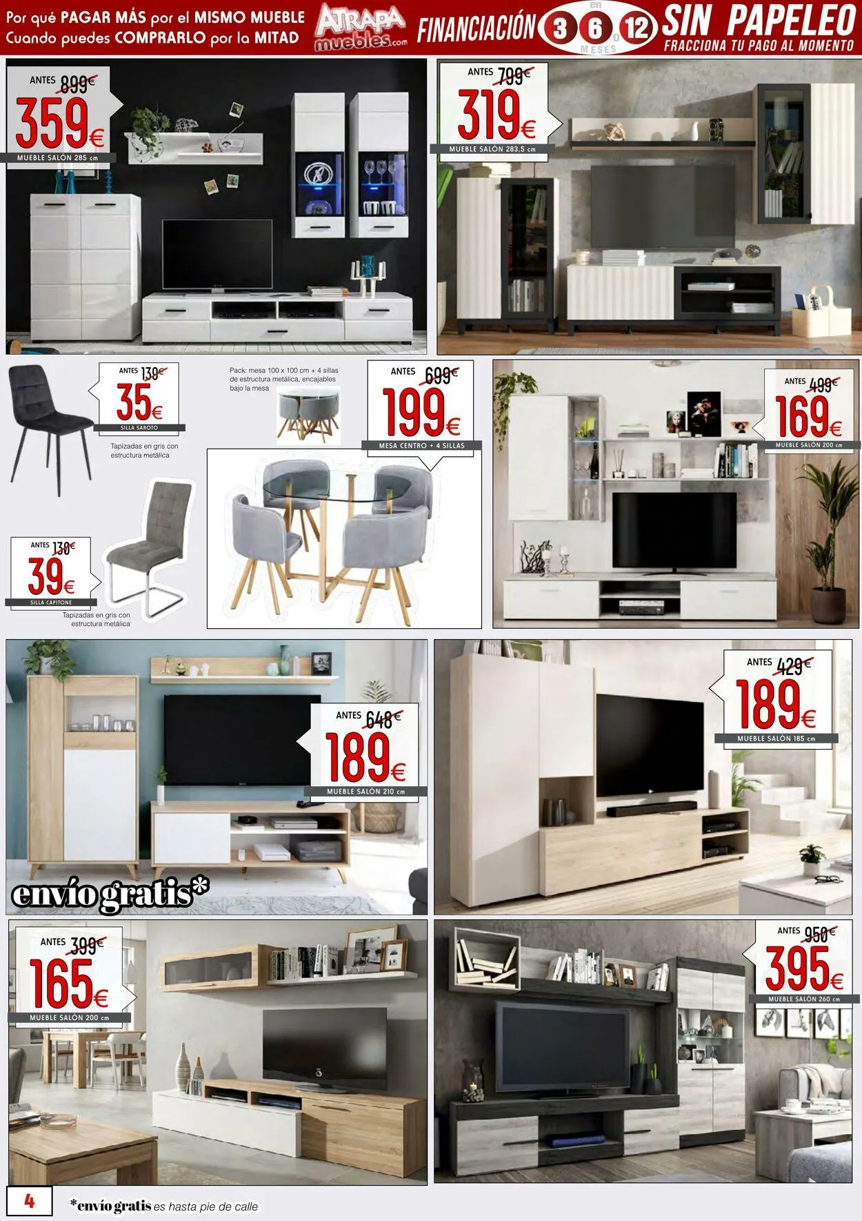 Catálogo de Atrapamuebles Oferta actual 31 de agosto al 14 de septiembre 2025 - Página 4