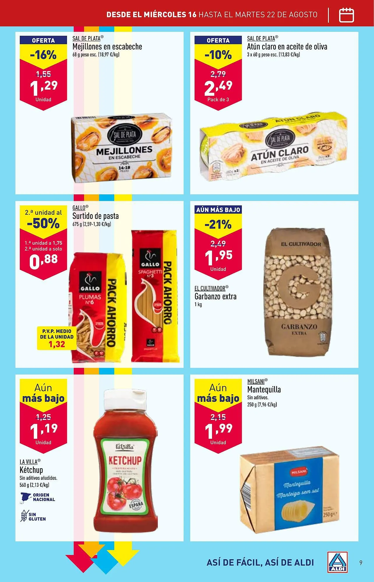 Catálogo de Folleto ALDI 16 de agosto al 22 de agosto 2023 - Página 9