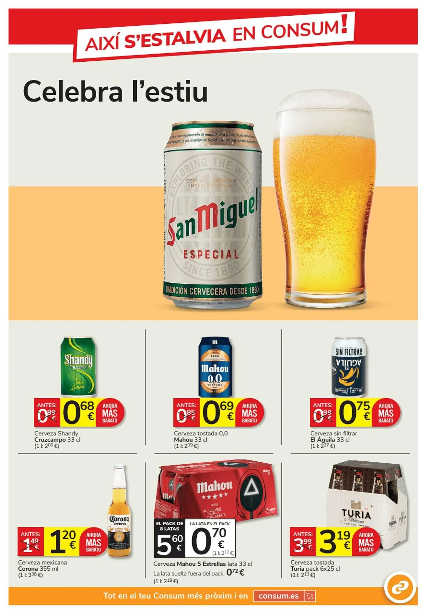 Catálogo de Folleto Consum 26 de junio al 23 de julio 2025 - Página 17