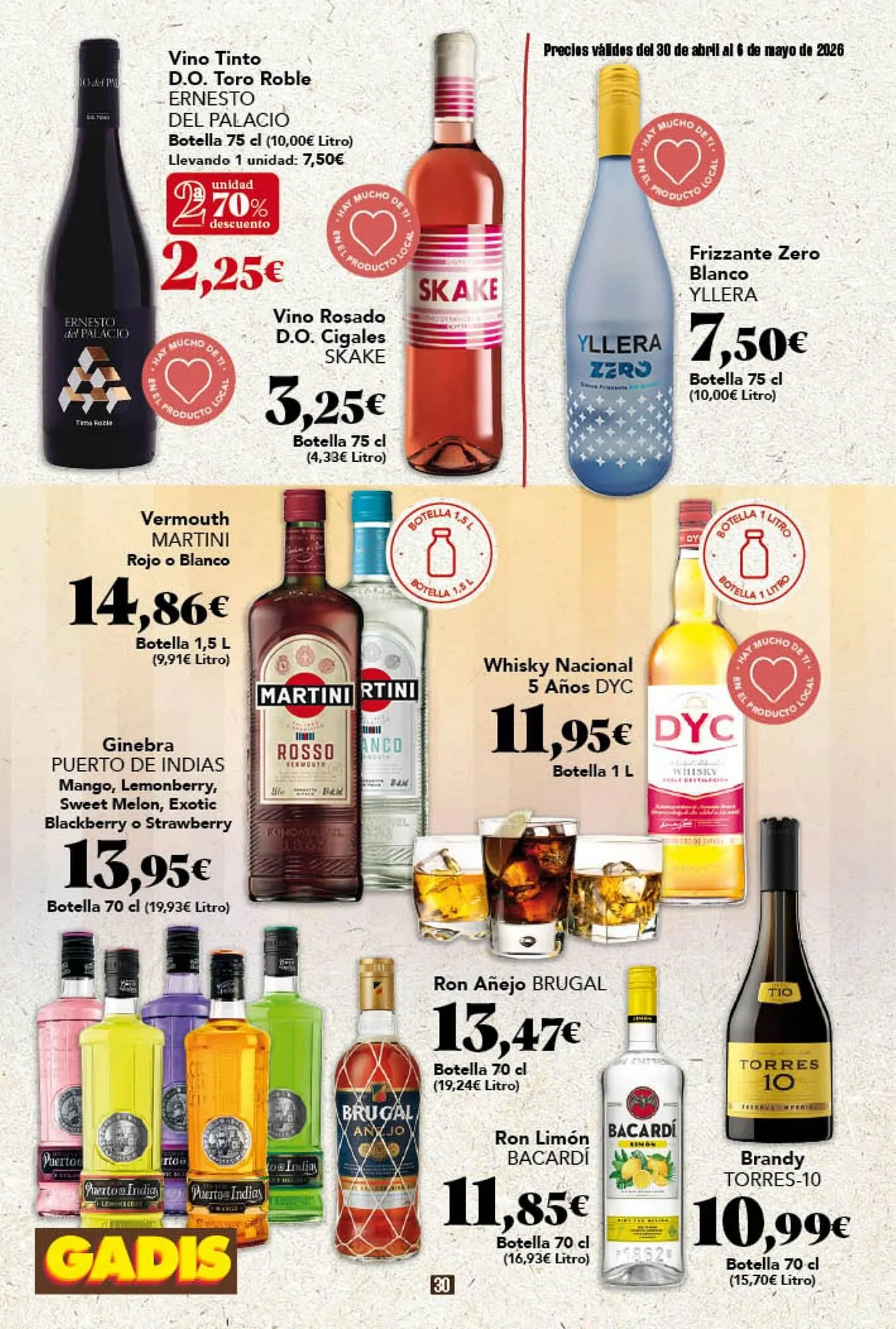 Catálogo de Folleto Gadis 30 de abril al 6 de mayo 2026 - Página 30