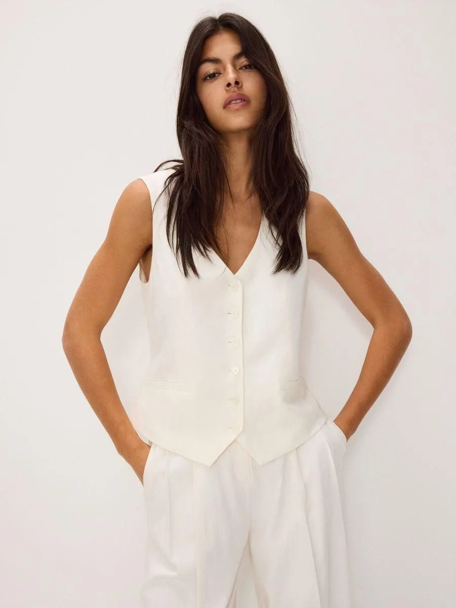 Vesta se lnem a viskózou