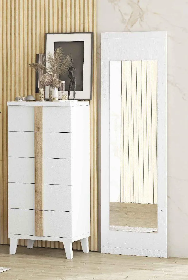 Sinfonier de 5/c mod. Lisboa con espejo de pie.