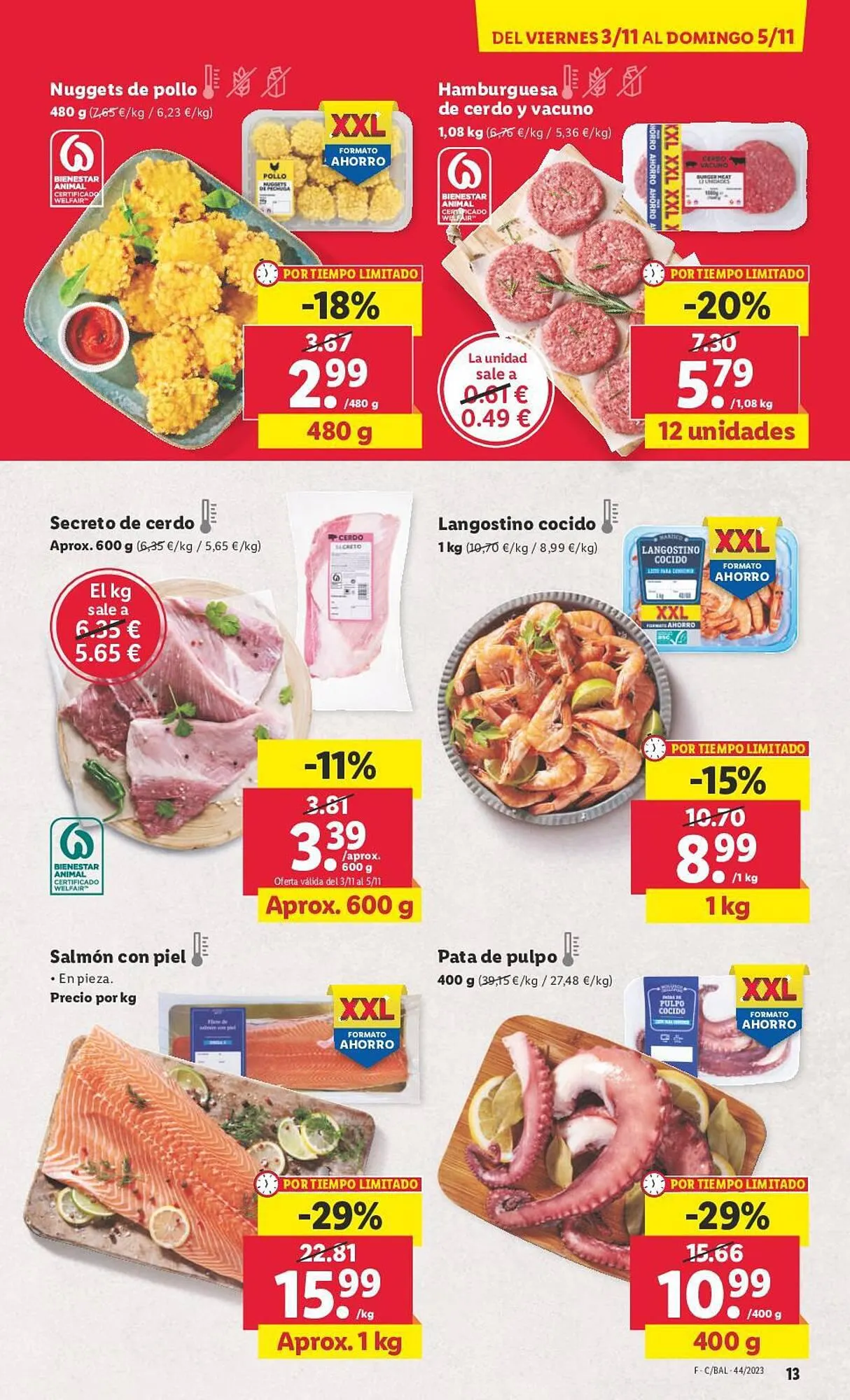 Catálogo de Folleto Lidl 30 de octubre al 5 de noviembre 2023 - Página 13