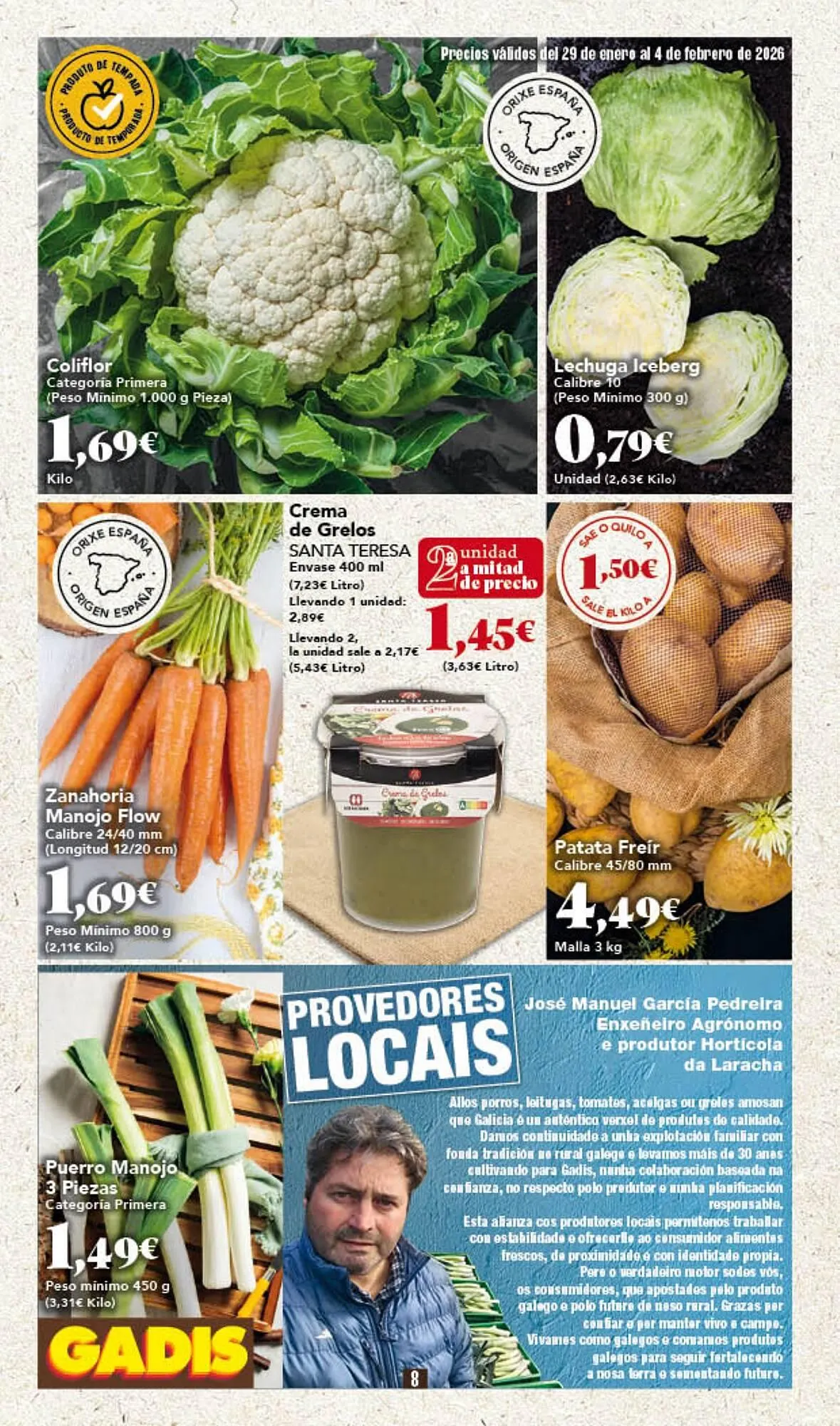 Catálogo de Folleto Gadis 29 de enero al 4 de febrero 2026 - Página 8