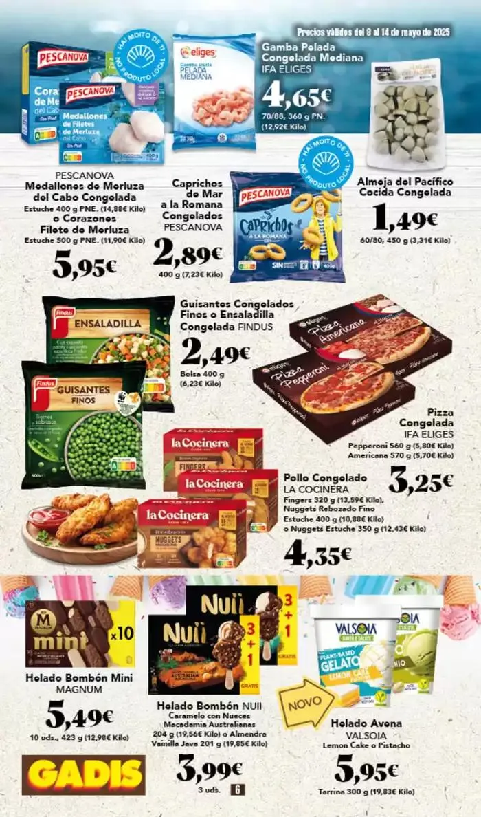 Catálogo de Precios válidos del 8 al 14 de mayo de 2025 para los Gadis de Galicia 8 de mayo al 14 de mayo 2025 - Página 6