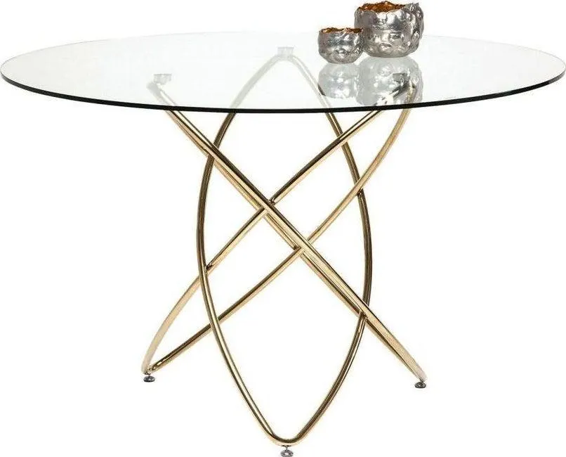 Mesa Molekular oro Ø120cm