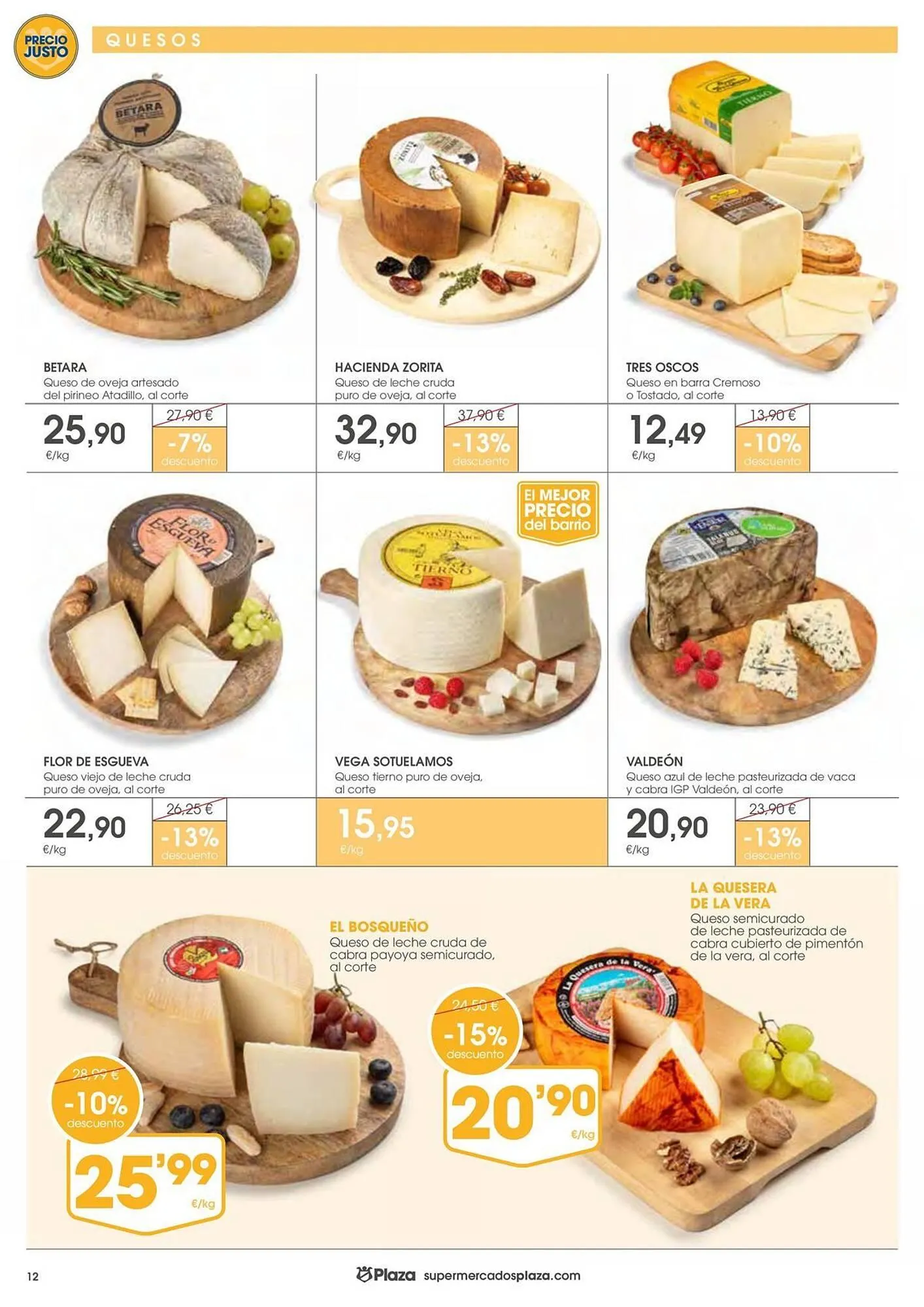 Catálogo de Folleto Supermercados Plaza 19 de marzo al 8 de abril 2026 - Página 12