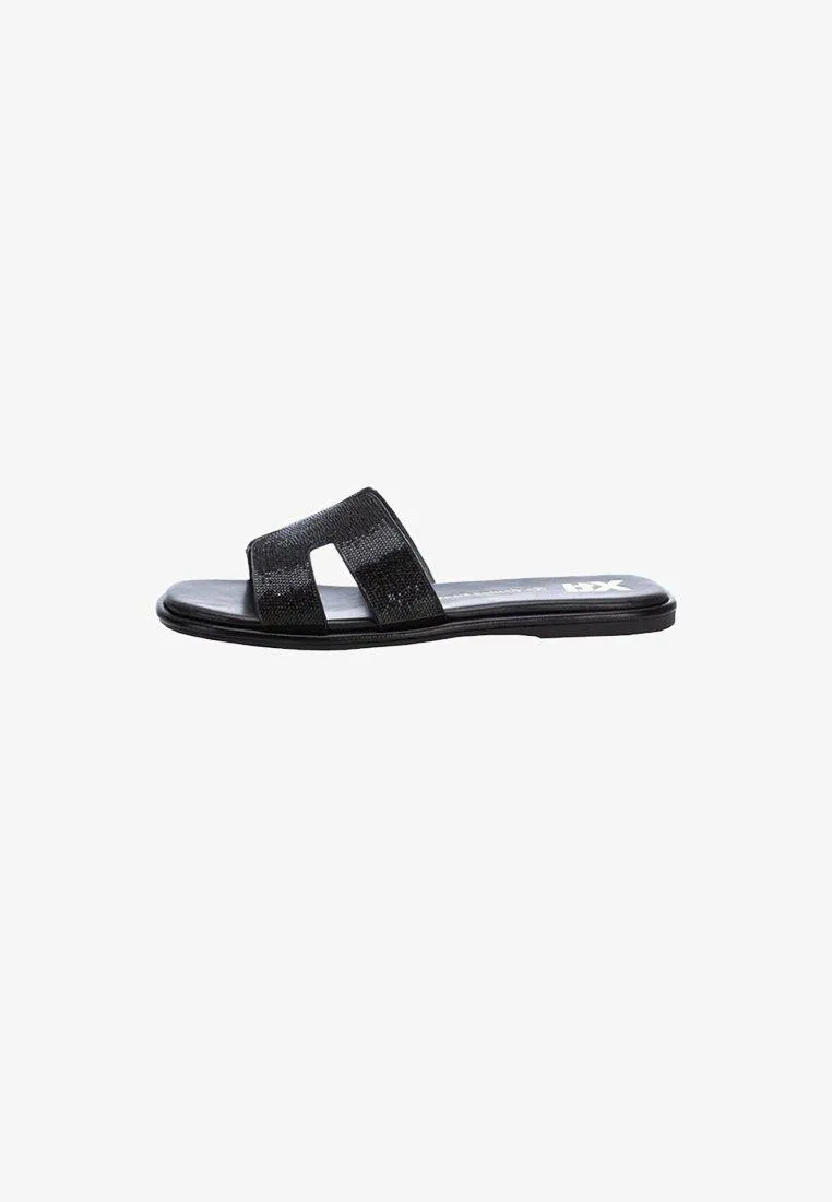 Sandalias planas - black