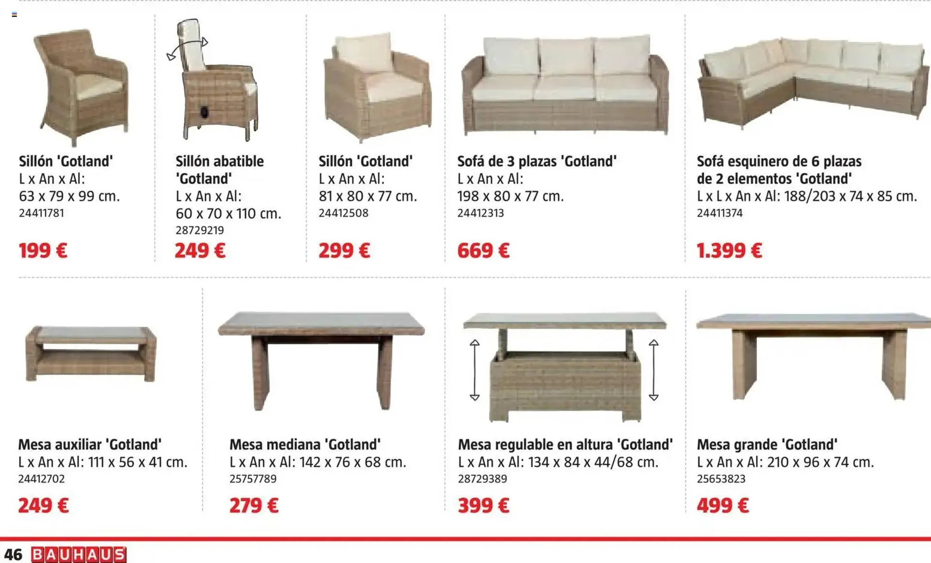 Catálogo de Catálogo Bauhaus 16 de marzo al 17 de abril 2026 - Página 46