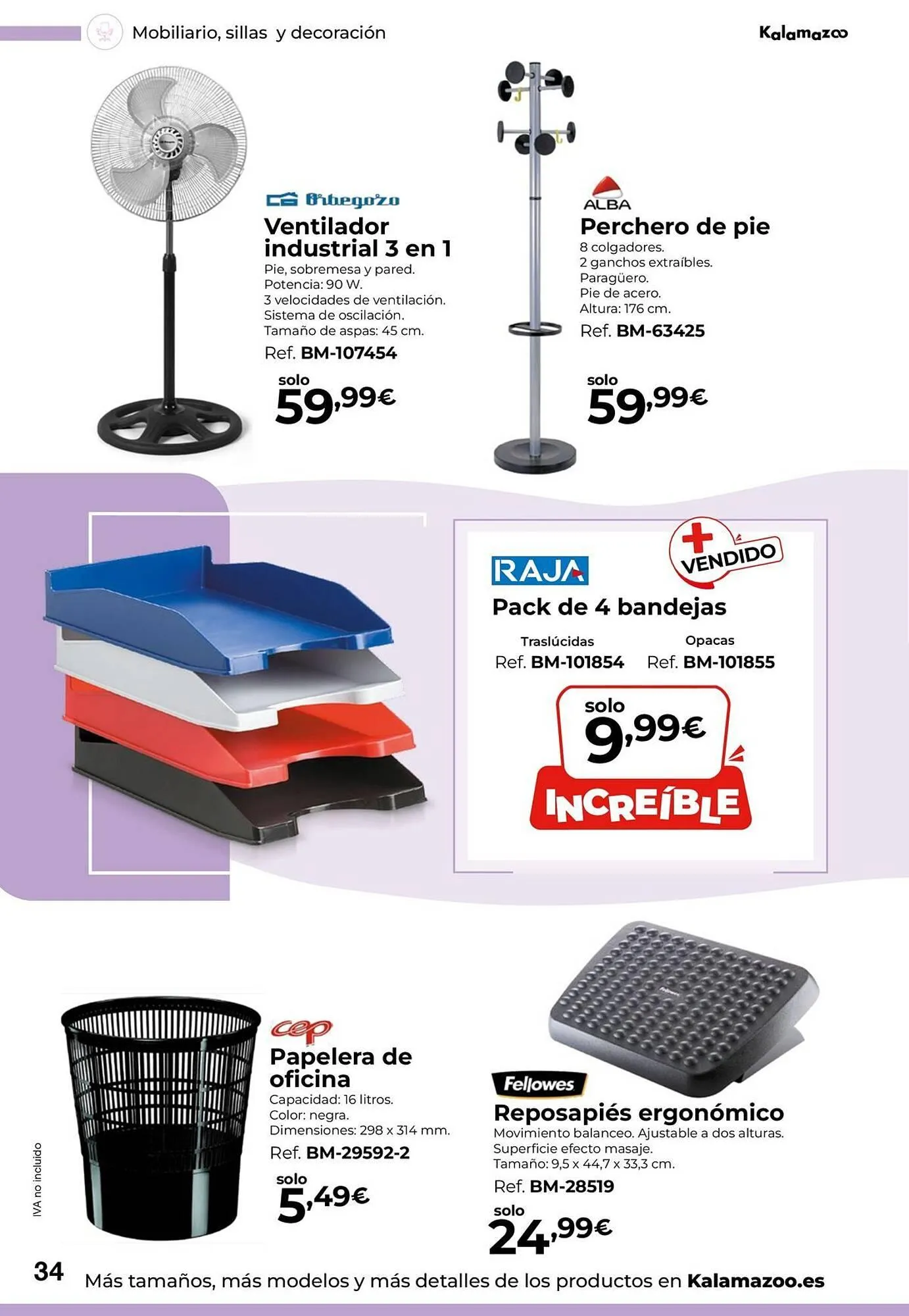 Catálogo de Folleto Staples Kalamazoo 23 de julio al 31 de agosto 2025 - Página 34