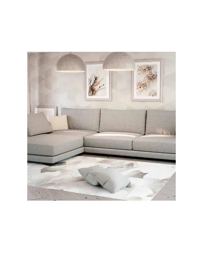 Sofá con chaiselongue de gran calidad y diseño