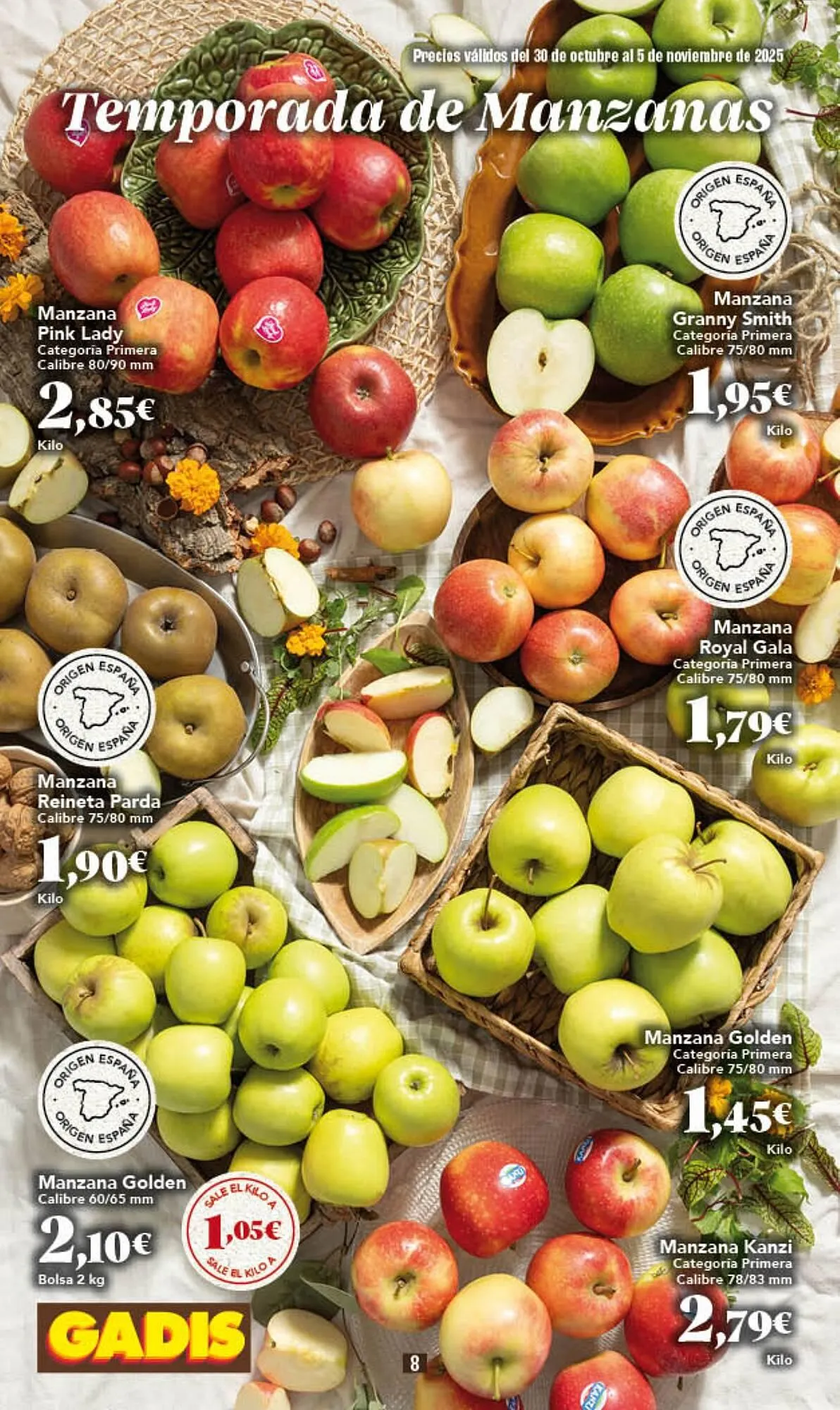 Catálogo de Folleto Gadis 30 de octubre al 5 de noviembre 2025 - Página 8