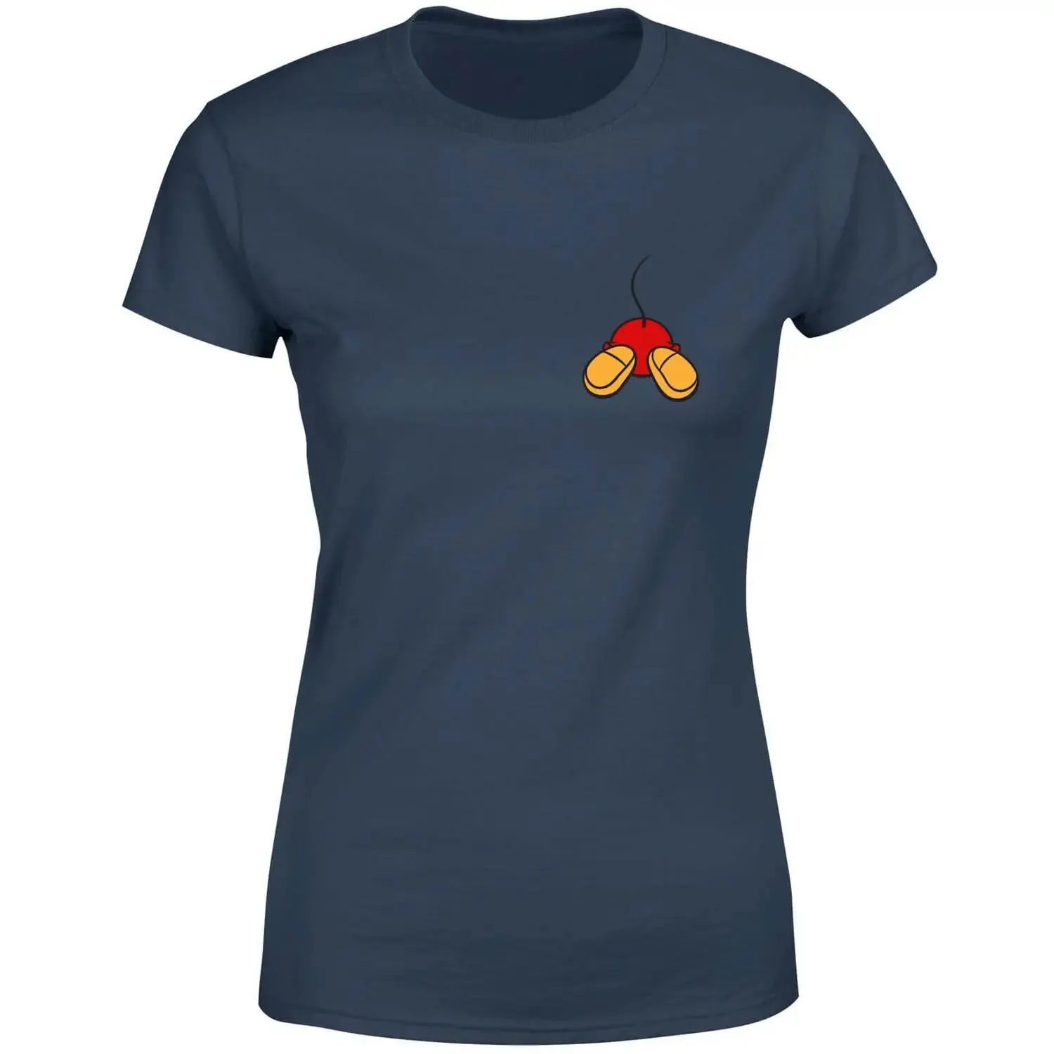 Camiseta para mujer Mickey Mouse Backside de Disney - Azul marino