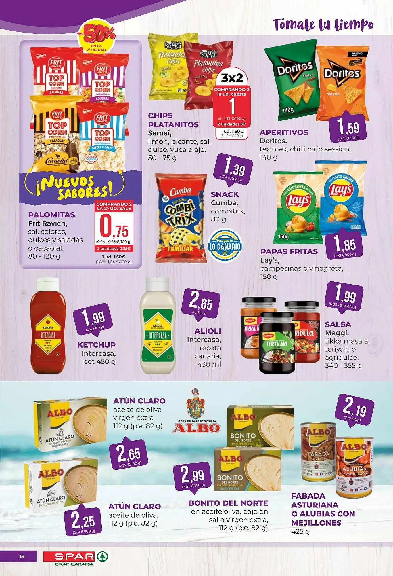 Catálogo de Folleto SPAR Gran Canaria 22 de agosto al 4 de septiembre 2025 - Página 15