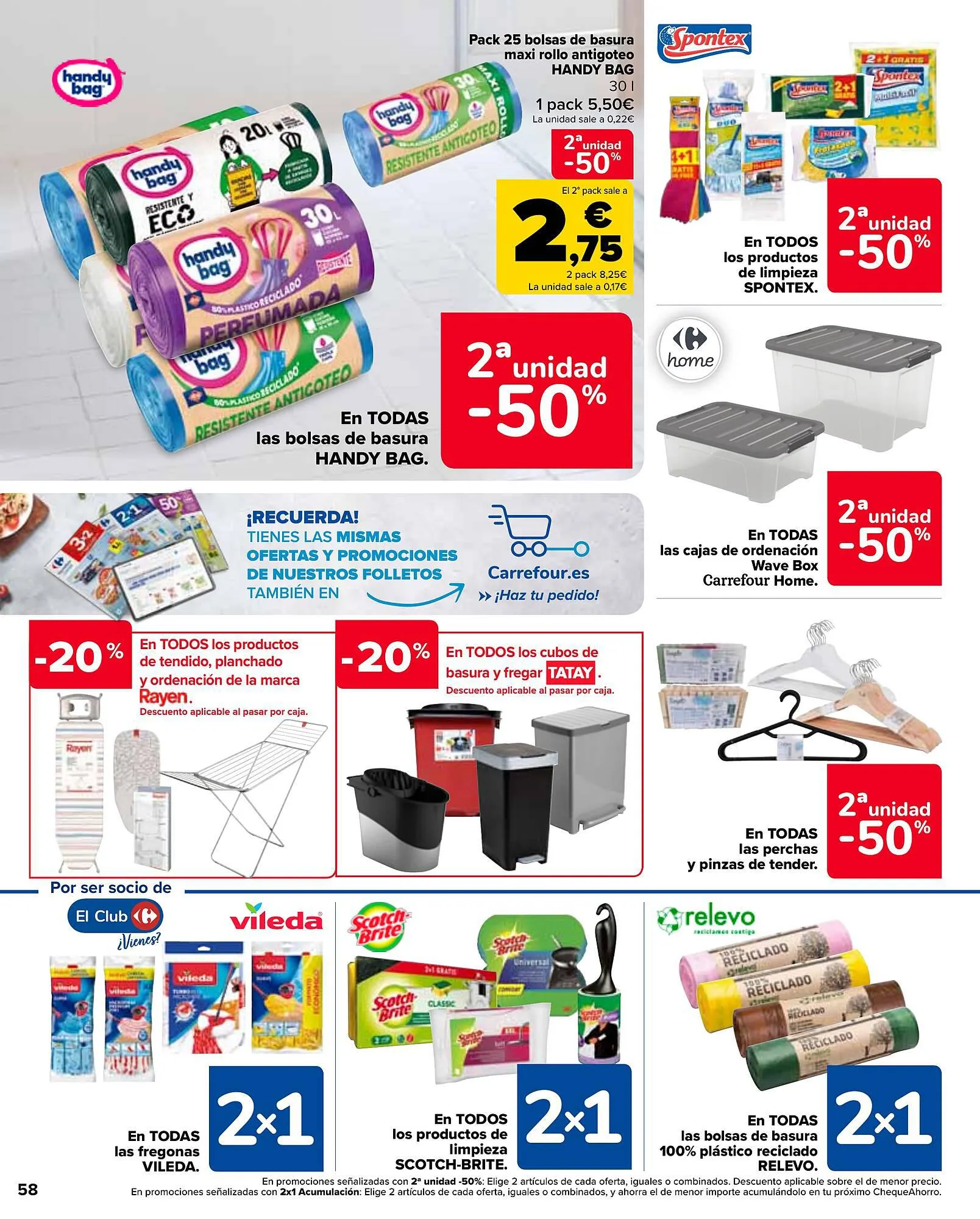 Catálogo de Folleto Carrefour 13 de febrero al 22 de febrero 2024 - Página 58