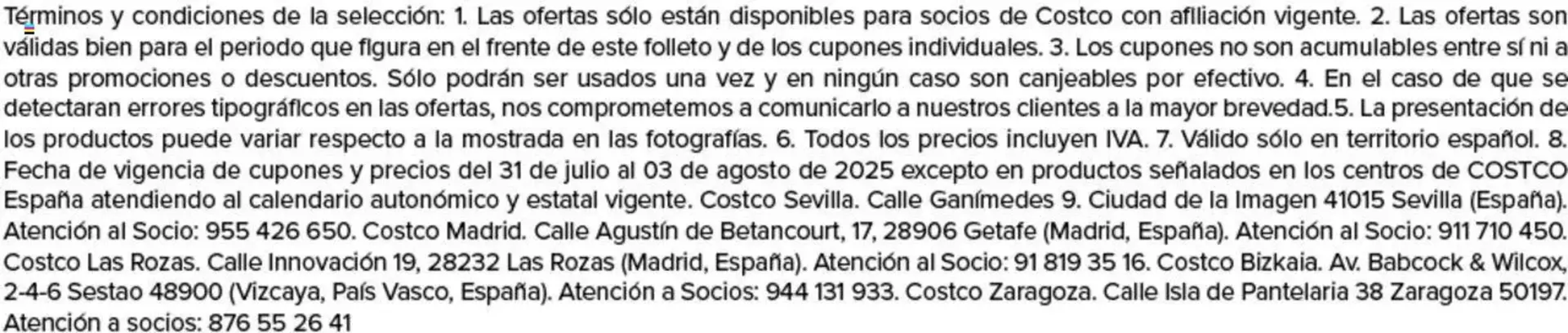 Catálogo de Folleto Costco 31 de julio al 3 de agosto 2025 - Página 4