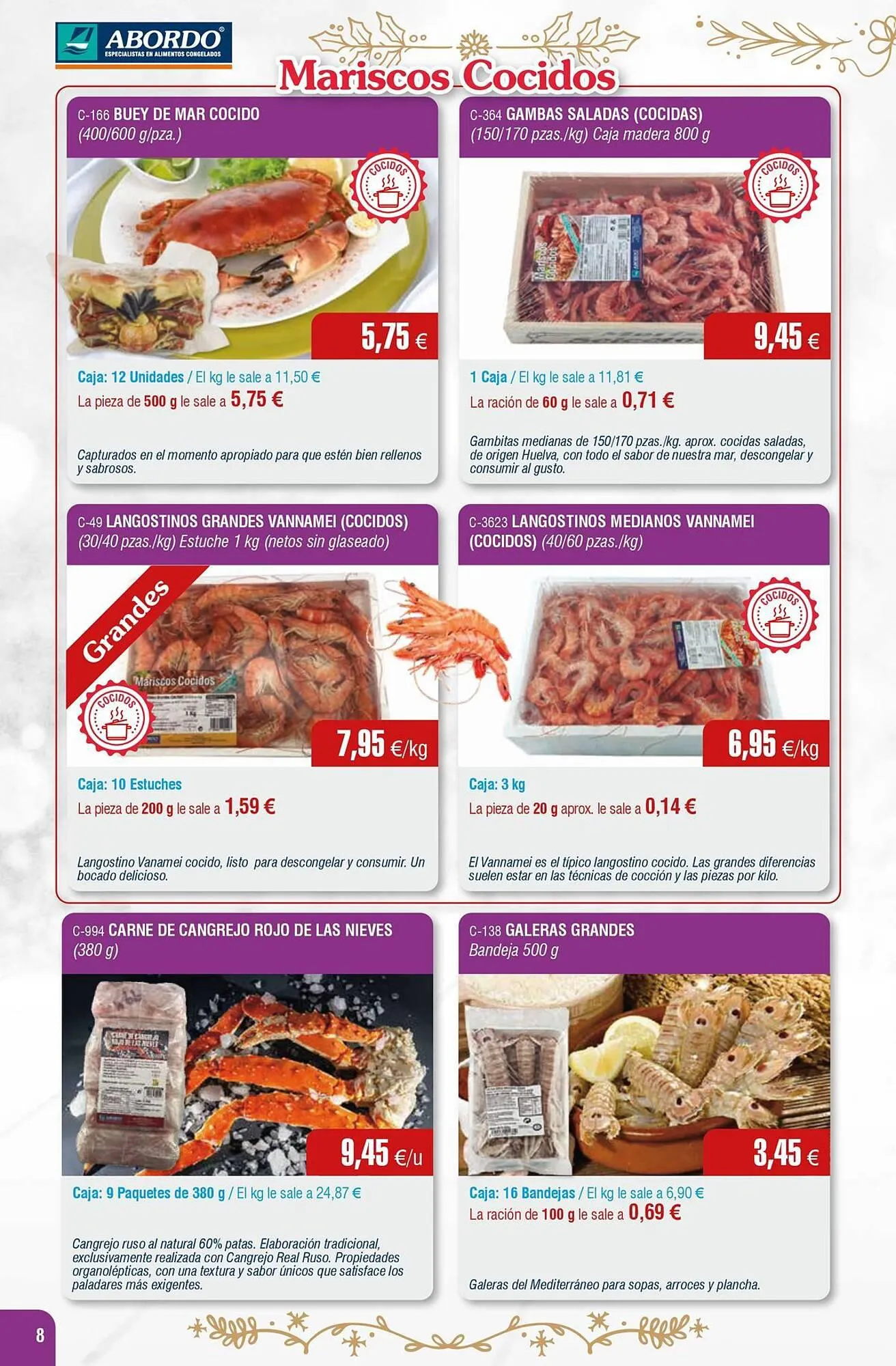 Catálogo de Folleto Abordo 1 de diciembre al 31 de diciembre 2023 - Página 8