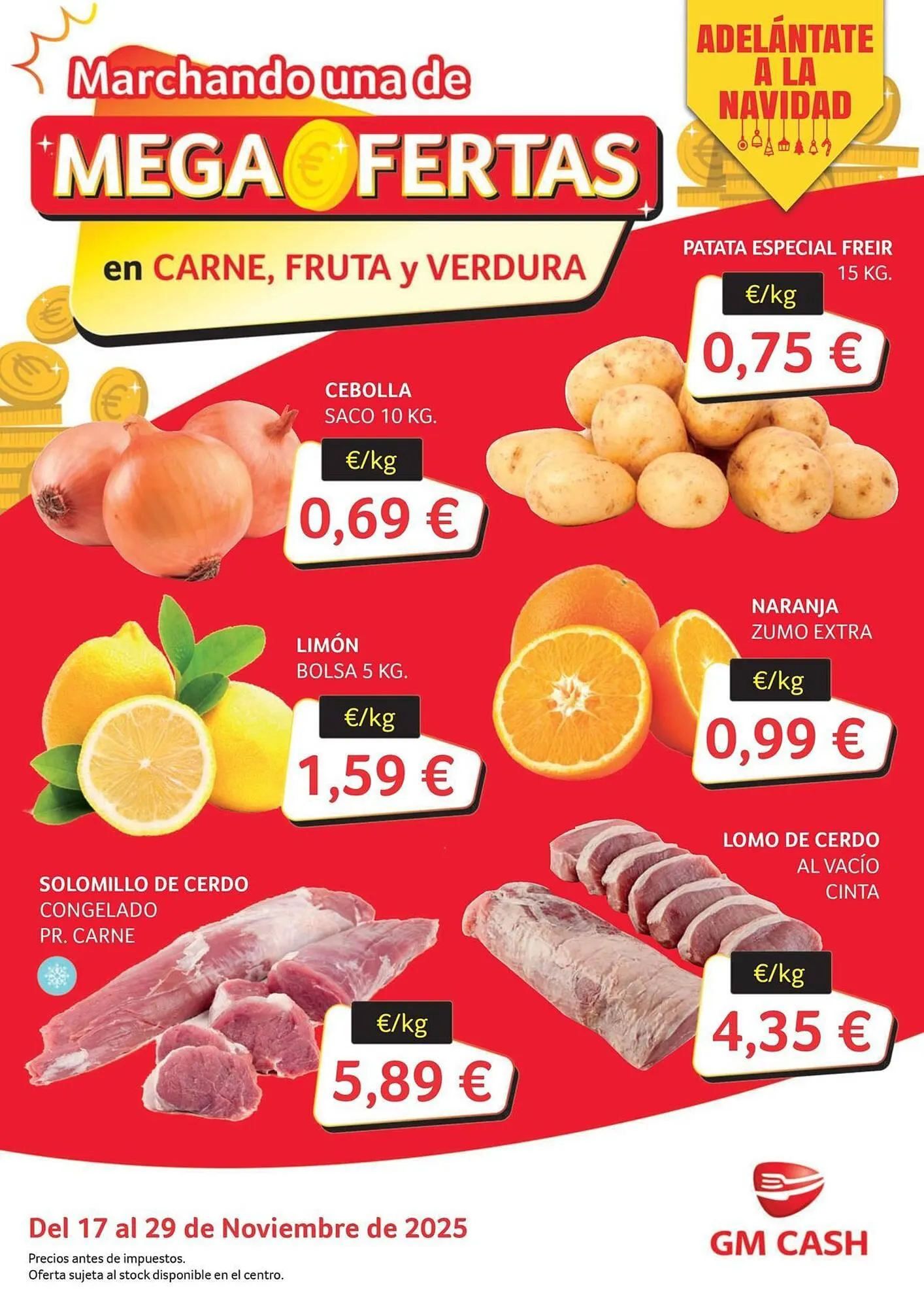 Catálogo de Folleto GM Cash & Carry 18 de noviembre al 29 de noviembre 2025 - Página 1