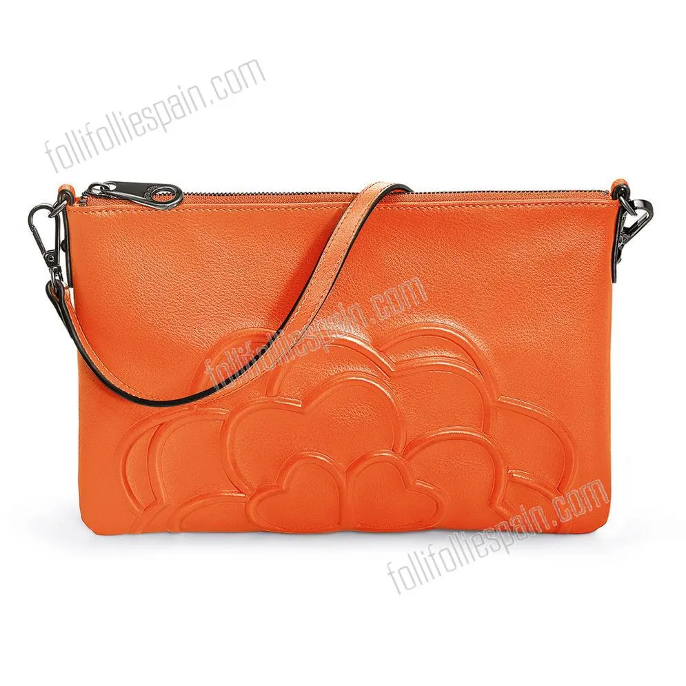 Folli Follie Bolso de fiesta de cuero flor de Santorini a precios de descuento