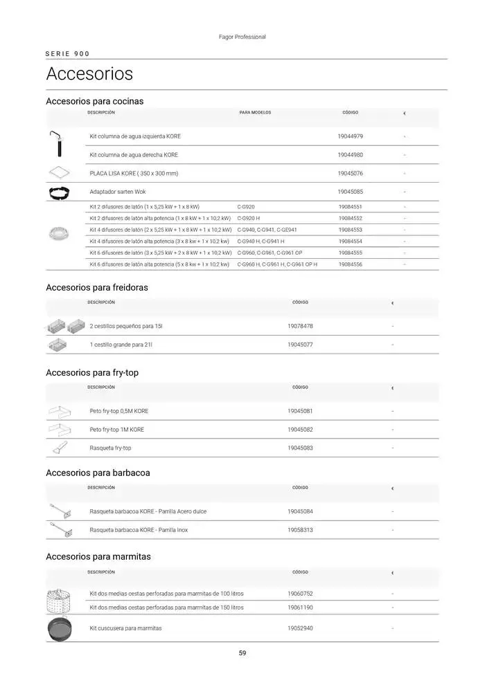 Catálogo de Catálogo Hostelería y Restauración 3 de marzo al 3 de junio 2025 - Página 60