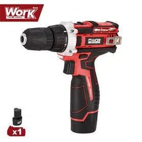 TALADRO 12V 1X2AH SERIE WORK AICER