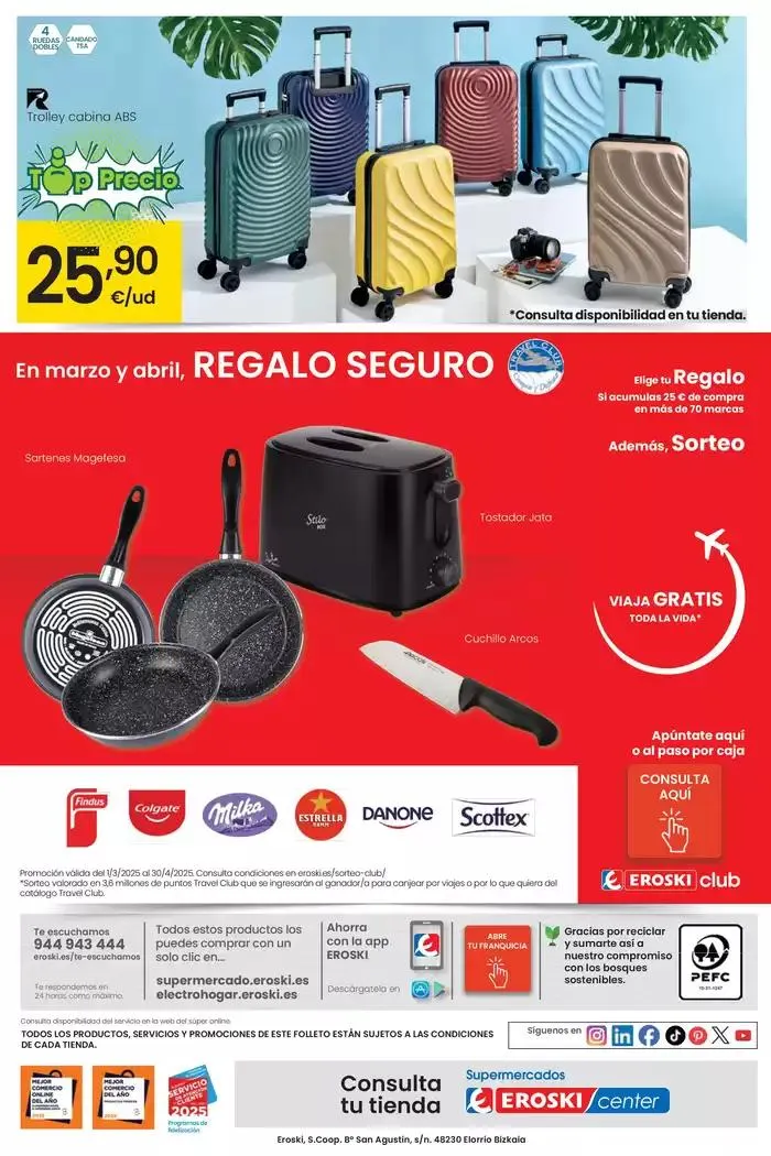 Catálogo de Precio más bajo EROSKI CENTER 27 de marzo al 8 de abril 2025 - Página 32
