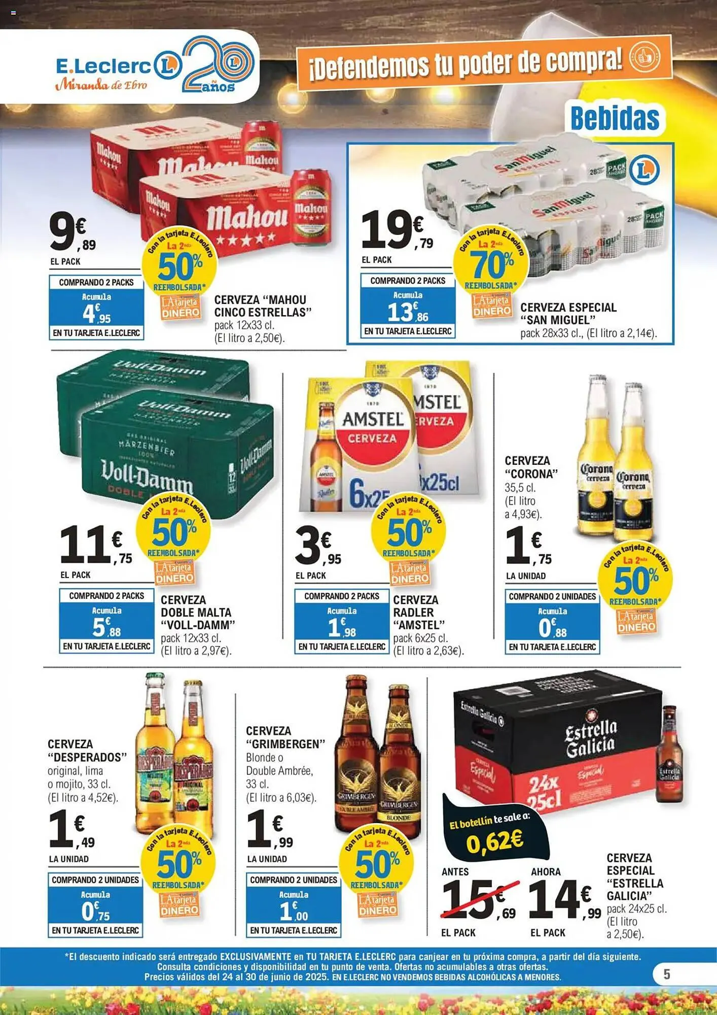 Catálogo de Folleto E.Leclerc 24 de junio al 30 de junio 2025 - Página 5
