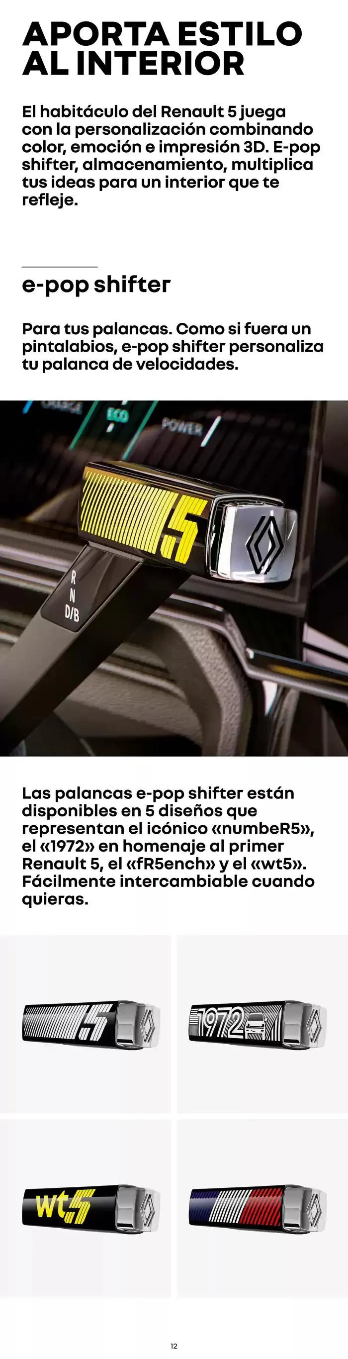Catálogo de Renault 5 E-Tech Eléctrico 24 de abril al 24 de abril 2026 - Página 12