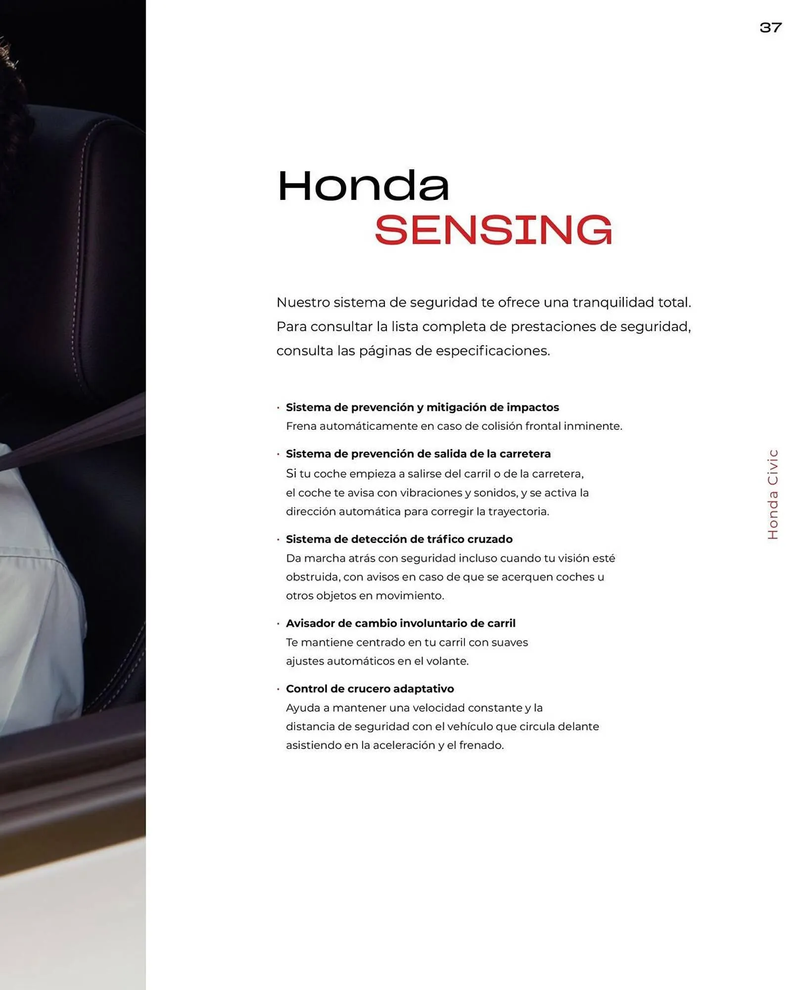 Catálogo de Folleto Honda 21 de enero al 31 de diciembre 2026 - Página 37
