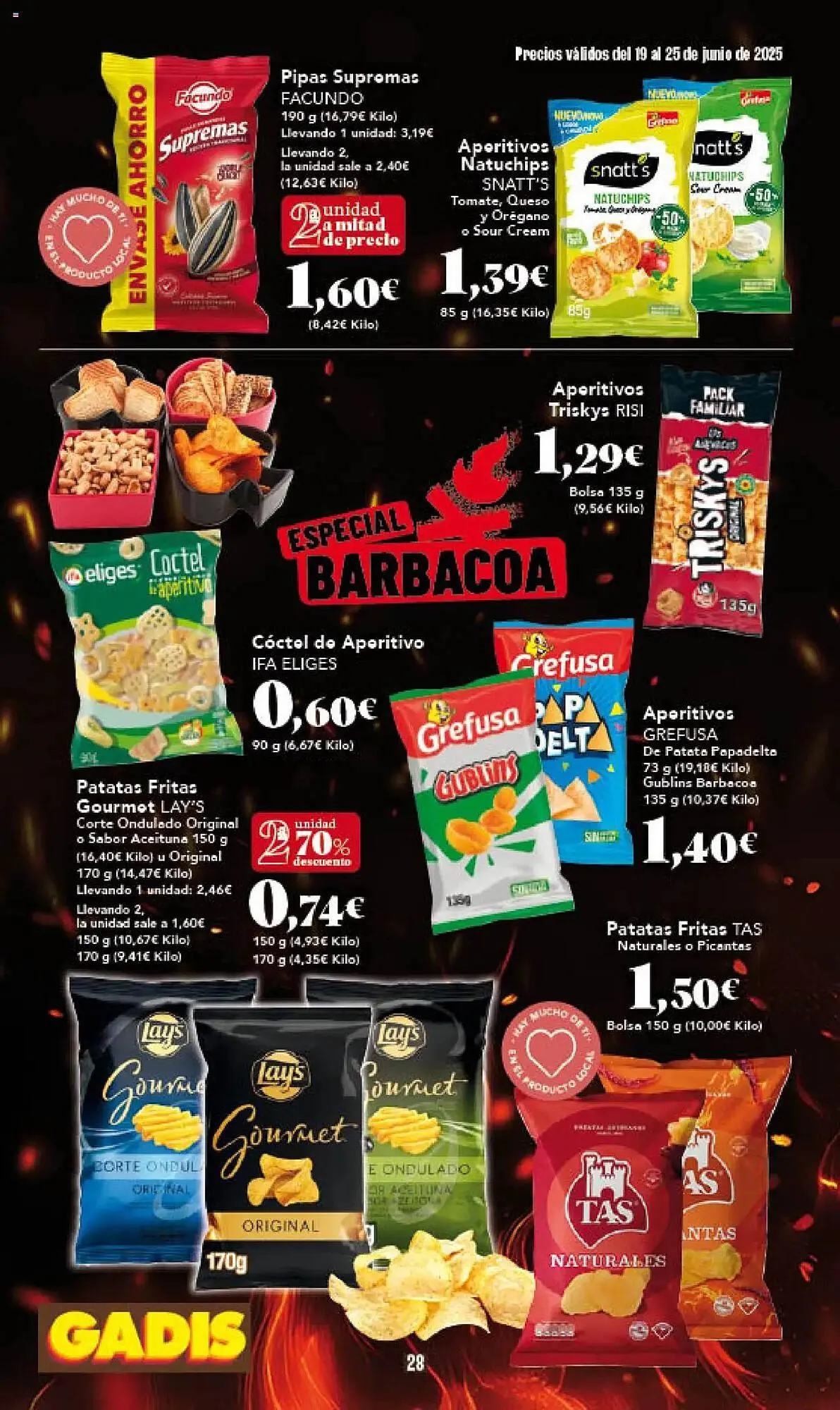 Catálogo de Folleto Gadis 19 de junio al 25 de junio 2025 - Página 28