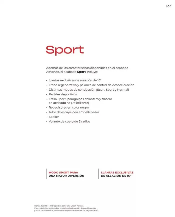 Catálogo de Honda Jazz-Hybrid 30 de agosto al 30 de junio 2025 - Página 25