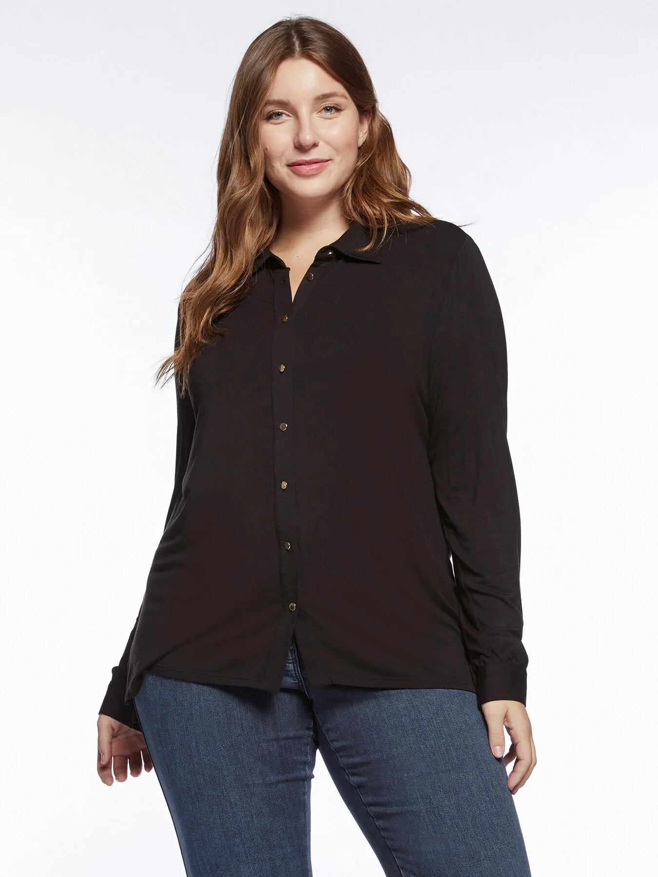 Camisa en tejido de punto