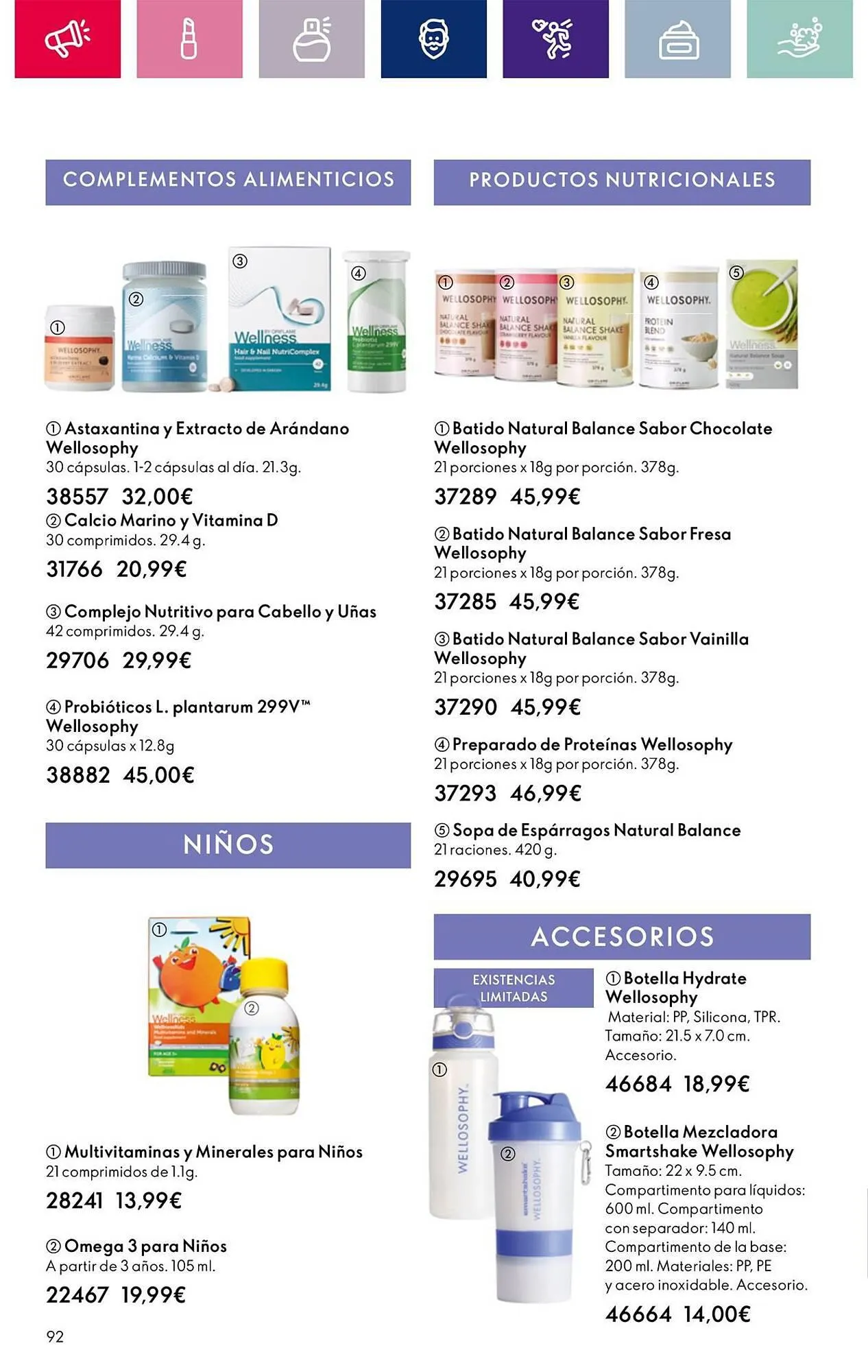 Catálogo de Folleto Oriflame 2 de enero al 22 de enero 2024 - Página 92