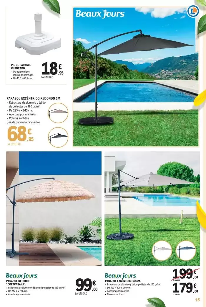 Catálogo de Aire libre Salamanca 25 de abril al 18 de mayo 2025 - Página 15