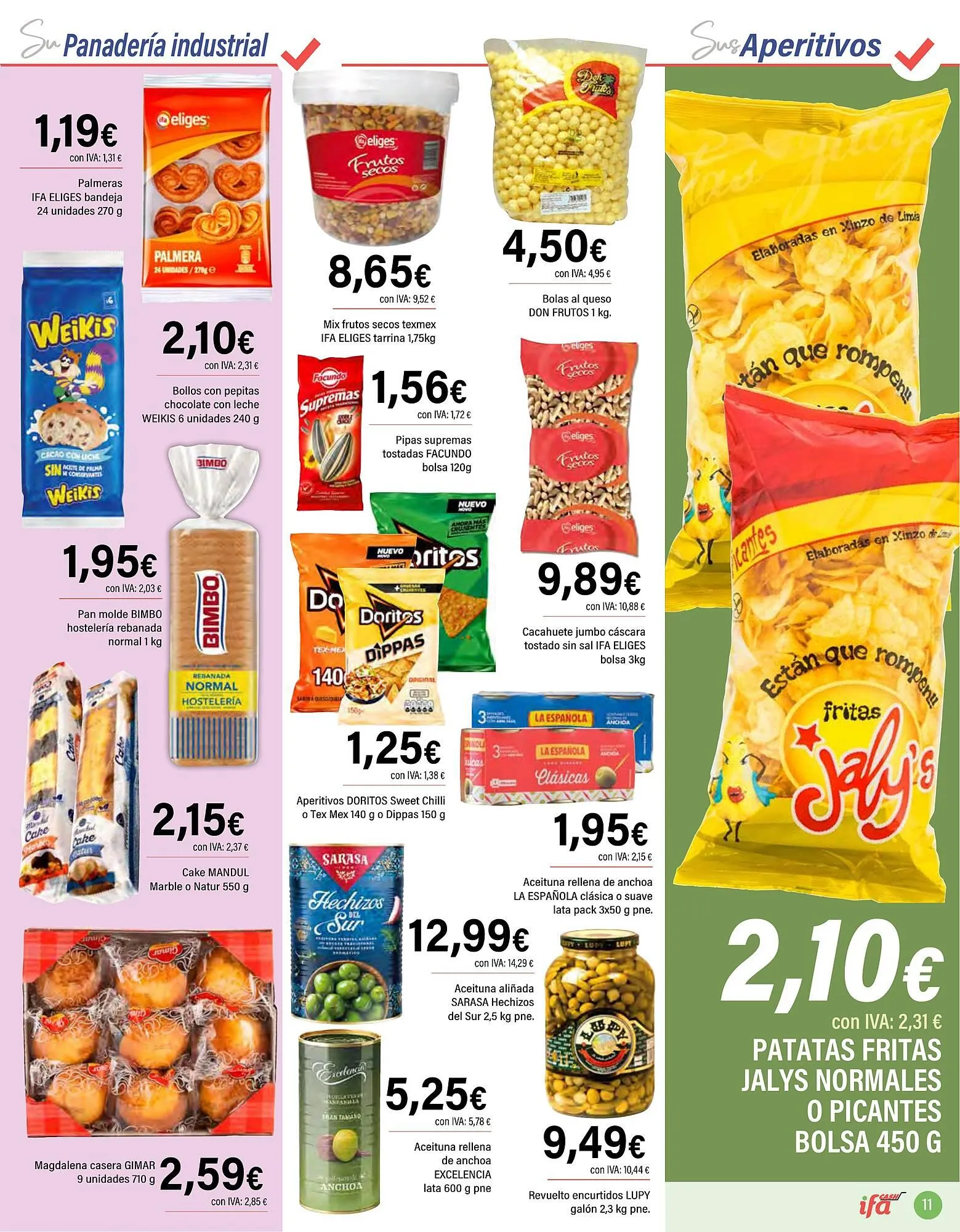 Catálogo de Folleto Cash Ifa 15 de abril al 28 de abril 2026 - Página 11