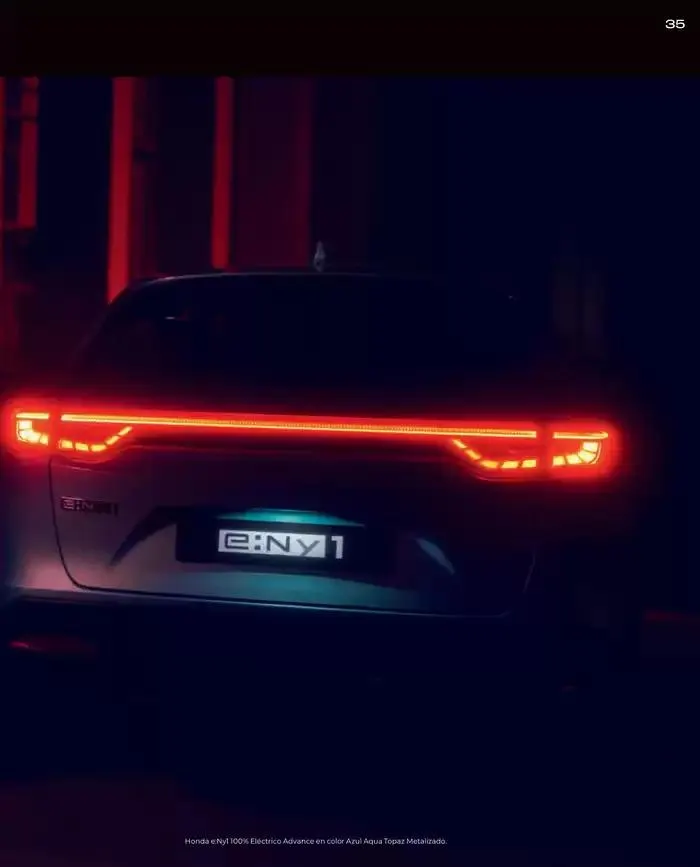 Catálogo de Honda E:Ny1 30 de agosto al 30 de junio 2025 - Página 35