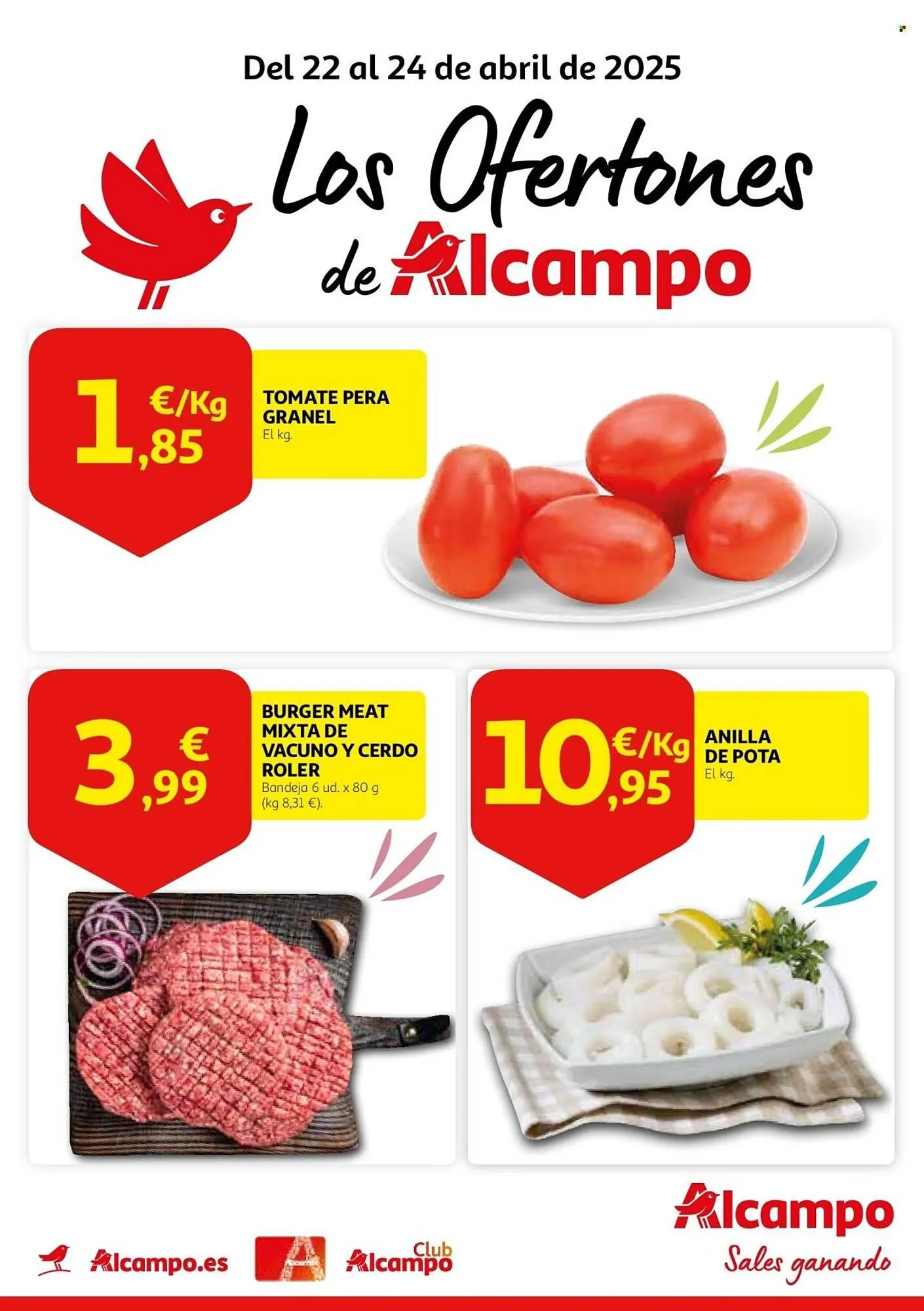Catálogo de Folleto Alcampo 22 de abril al 24 de abril 2025 - Página 1