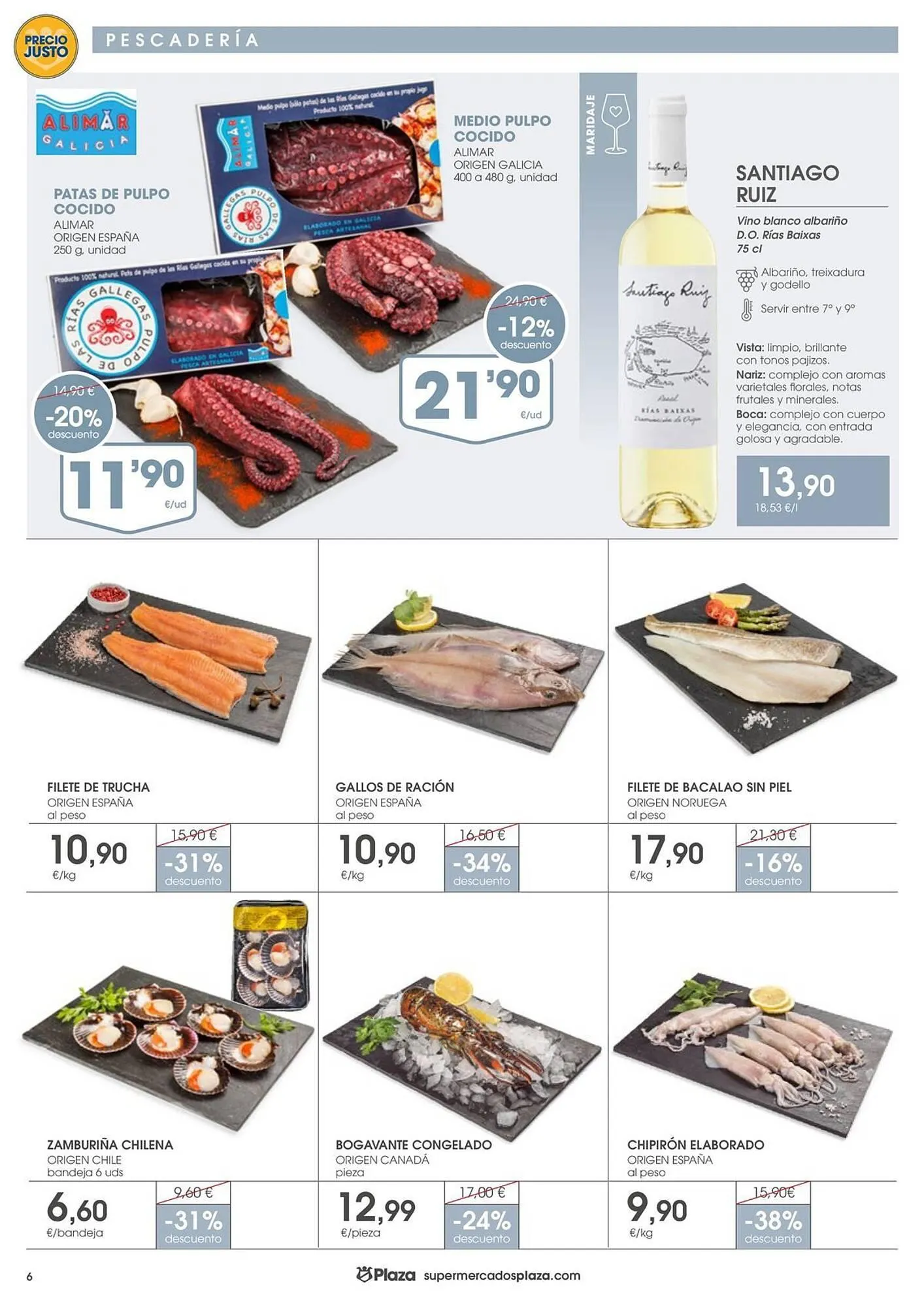 Catálogo de Folleto Supermercados Plaza 20 de octubre al 29 de octubre 2025 - Página 6