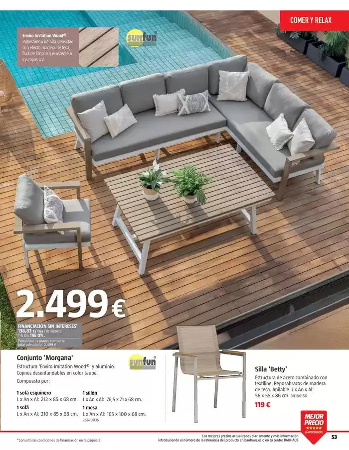 Catálogo de VERANO. Jardín, terraza, balcón.  26 de marzo al 20 de abril 2025 - Página 53