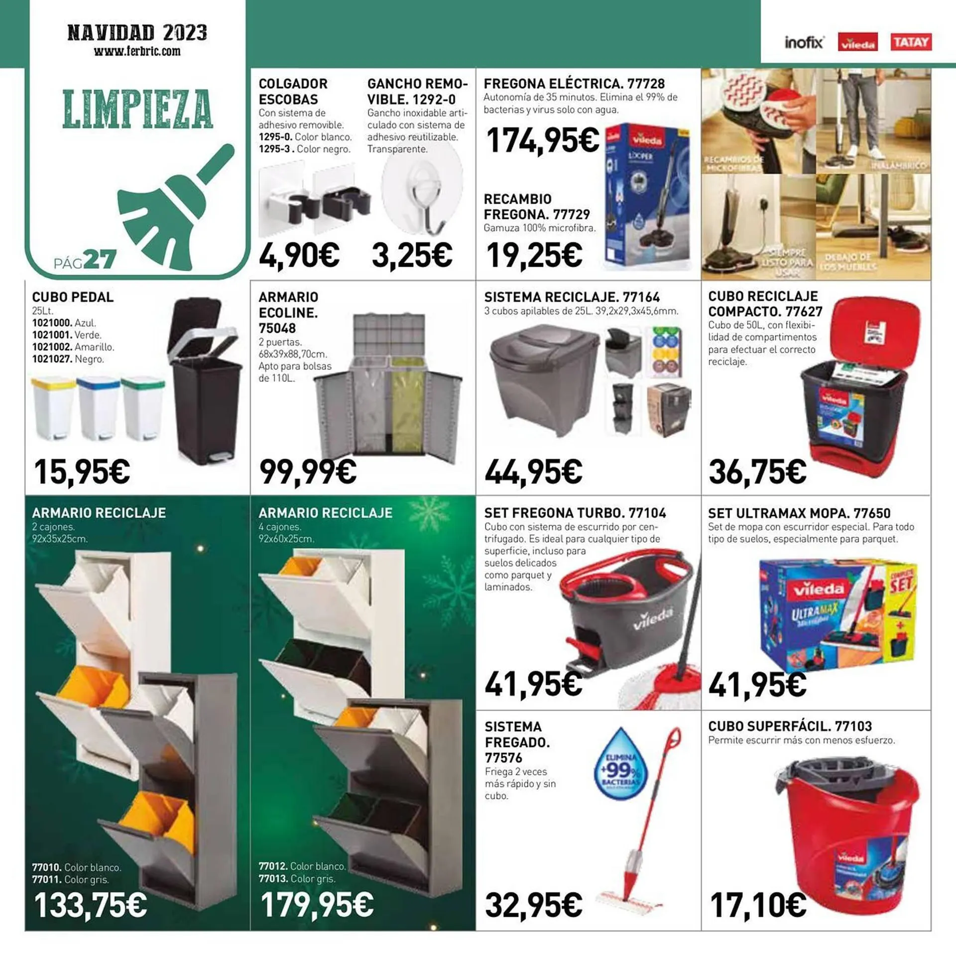 Catálogo de Folleto Ferbric 31 de octubre al 13 de enero 2024 - Página 27