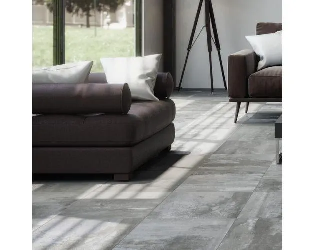 Pavimento Harias gris antracita 45x45 cm