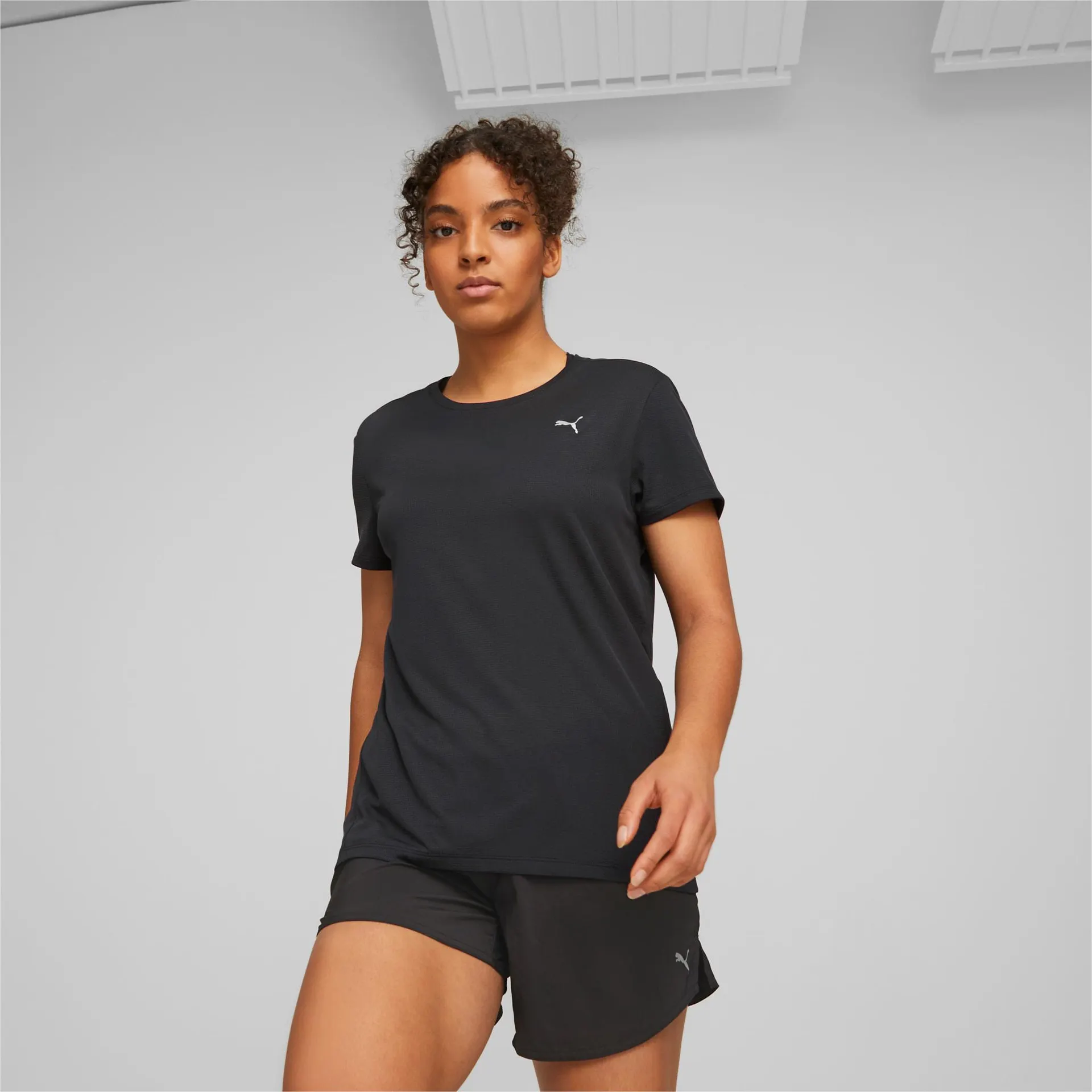 Camiseta de running de manga corta Favourite para mujer