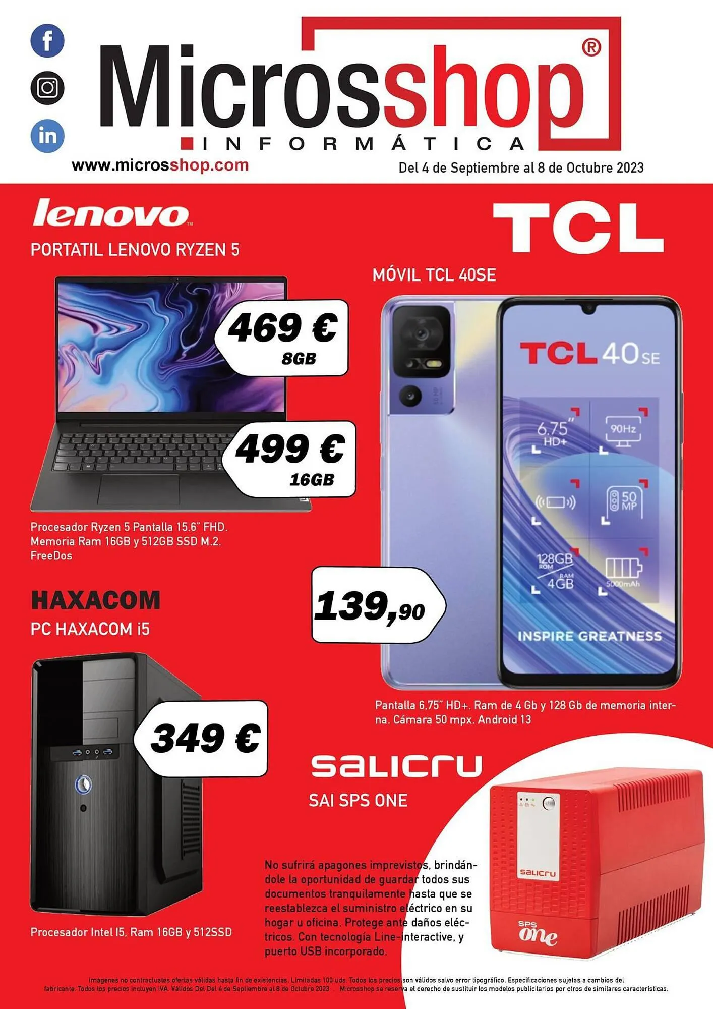 Folleto Microsshop - 1