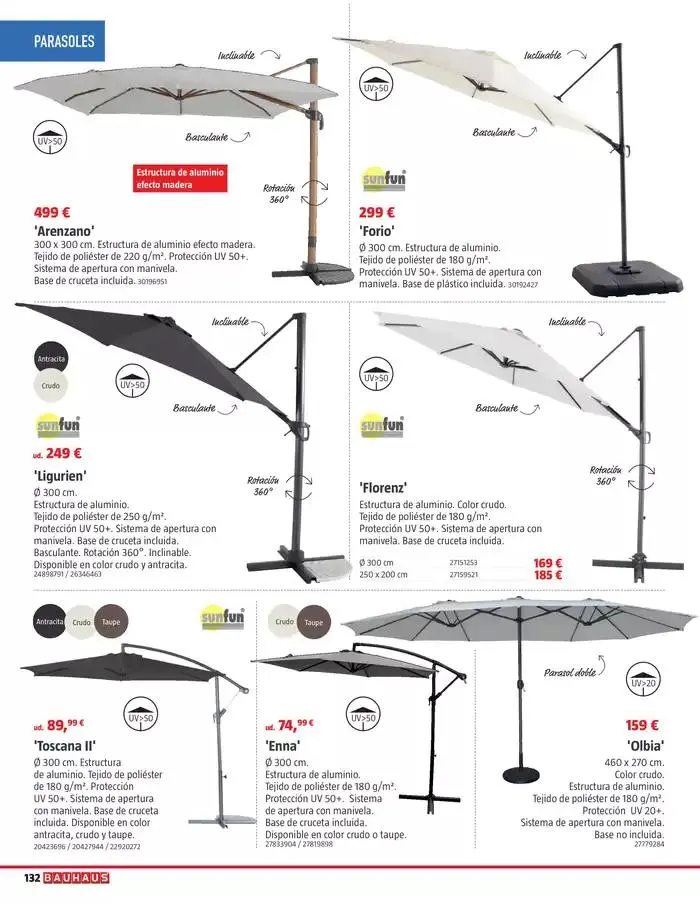 Catálogo de VERANO. Jardín, terraza, balcón.  26 de marzo al 20 de abril 2025 - Página 132