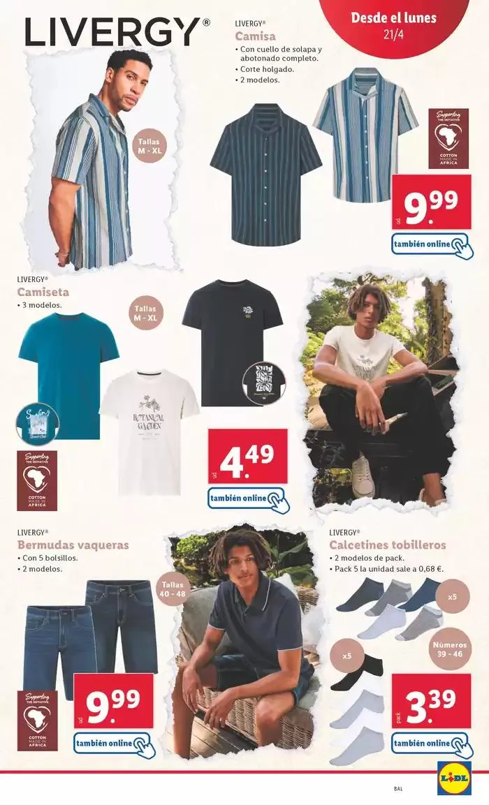 Catálogo de ¡Bazar Lidl! Ofertas válidas del 21/04 al 27/04 21 de abril al 27 de abril 2025 - Página 13