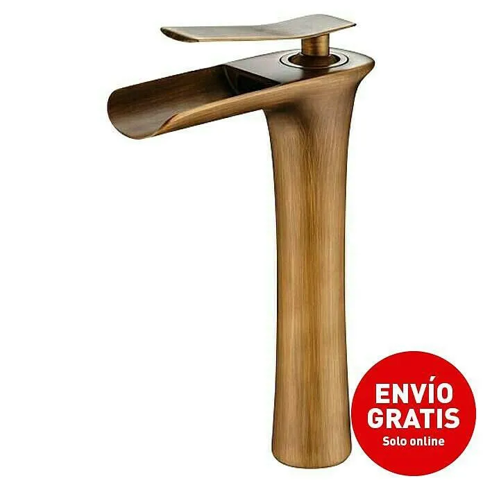 Grifo de lavabo de caño alto Artazul