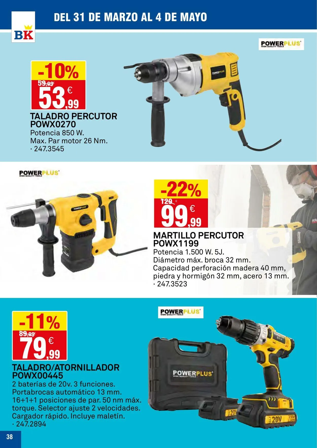 Catálogo de Bricoking Oferta actual 28 de abril al 12 de mayo 2025 - Página 38